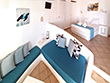 Triple Room of the Solaris hotel in Folegandros island, Cyclades, Greece