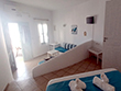 Triple Room of the Solaris hotel in Folegandros island, Cyclades, Greece