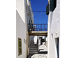 A small arcade in Chora Folegandros, Cyclades, Greece