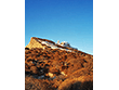 Walking towards the Panagia church, Folegandros, Cyclades, Greece