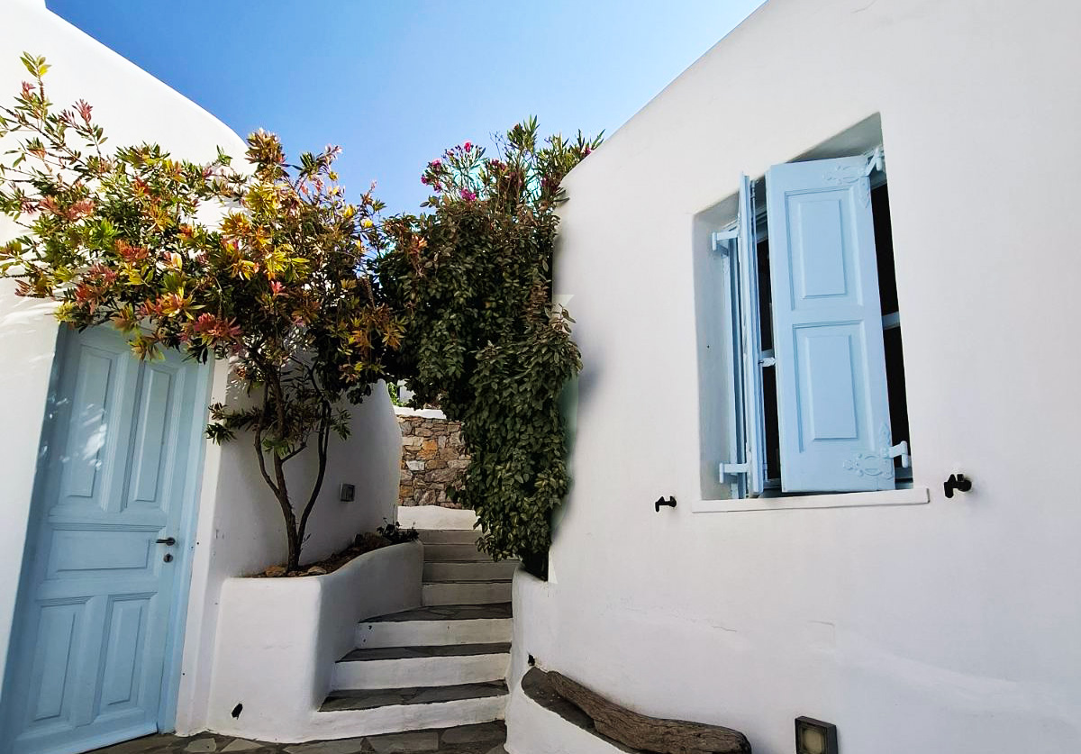 The Solaris hotel in Folegandros island, Cyclades, Greece